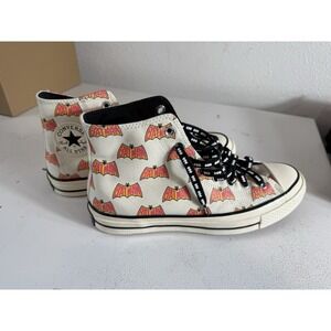 Size 8.5 - Batman x Converse Chuck 70 High 80th Anniversary - White EUC